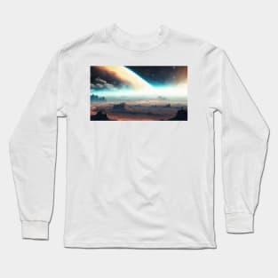 Alien Moon Long Sleeve T-Shirt